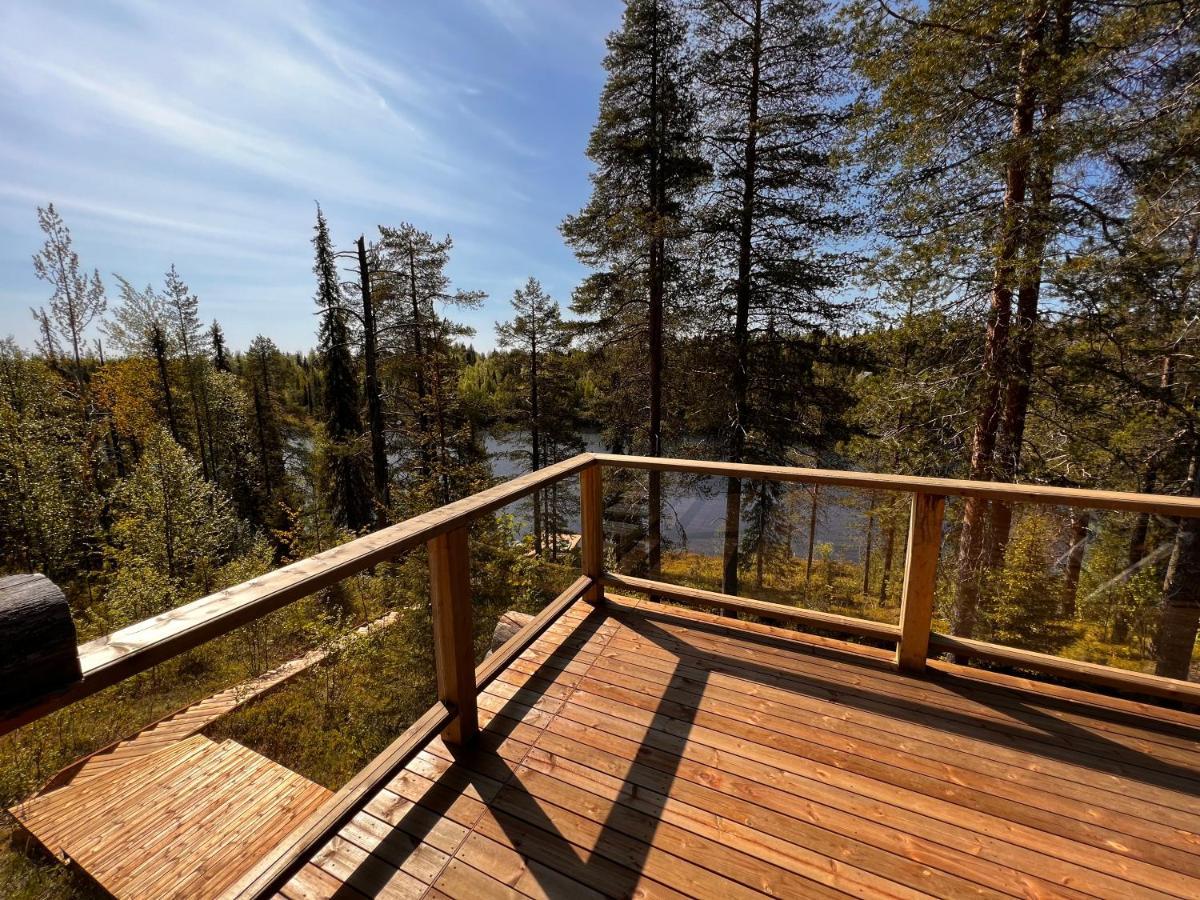 Porontima Lake House In Pure Rukatunturi Nature Buitenkant foto