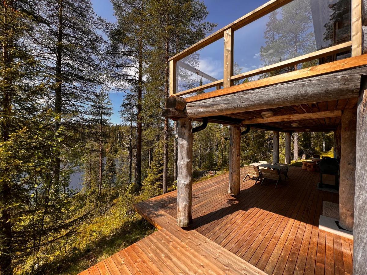 Porontima Lake House In Pure Rukatunturi Nature Buitenkant foto