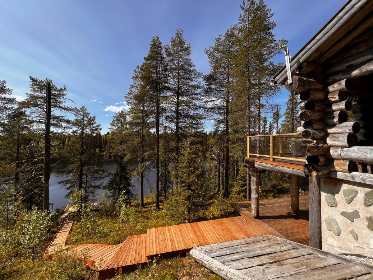 Porontima Lake House In Pure Rukatunturi Nature Buitenkant foto