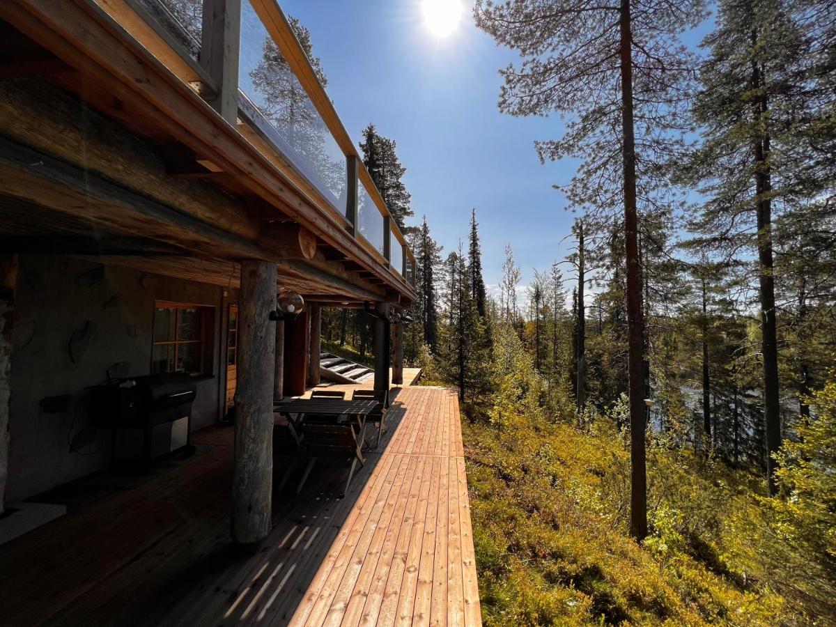 Porontima Lake House In Pure Rukatunturi Nature Buitenkant foto